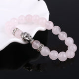 ZOSHI Men Chakra Jewelry Buddha Head Bracelet Female Bracelets Women Natural Stone Mala Beads Yoga Meditation Fashion Gifts