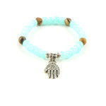 Hamsa Bead Yoga Bracelet