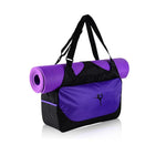 (Without yoga mat) Multifunctional Clothes Yoga Bag Gym Mat Bag Yoga Backpack Waterproof Yoga Pilates Mat Case Bag Carriers
