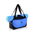 (Without yoga mat) Multifunctional Clothes Yoga Bag Gym Mat Bag Yoga Backpack Waterproof Yoga Pilates Mat Case Bag Carriers
