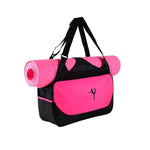 (Without yoga mat) Multifunctional Clothes Yoga Bag Gym Mat Bag Yoga Backpack Waterproof Yoga Pilates Mat Case Bag Carriers