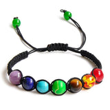 Balance Unisex Beauty Bangle Everyday Beaded Healing Fashion Silver Golden Weave Bracelet Rope Multi Wristband Yoga