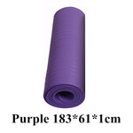 Universal Thicken Foam Yoga Mat 10mm Thick Gymnastics Exercise Pad For Body Building Durable Sports Training Mat