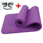 Universal Thicken Foam Yoga Mat 10mm Thick Gymnastics Exercise Pad For Body Building Durable Sports Training Mat